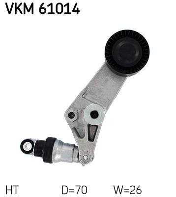 Натяжитель ремня, клиновой зубча - VKM 61014 SKF